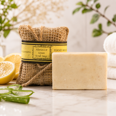 Aleo Vera & Lemon Scrub Soap